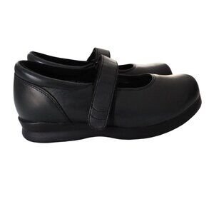 Drew Women's Bloom II 14353-42 Mary Jane Orthopedic Shoes Dark Gray Leather 7W